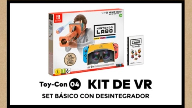 Nintendo Labo introduce la realidad virtual en su kit de accesorios Switch