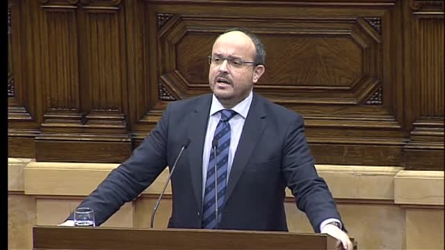Fernández (PPC) en el Parlament: Les gustaría ser como el William Wallace de la película, pero la realidad es mucho menos épica, menos valiente