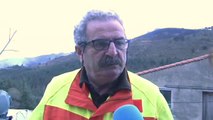 El viento aviva los incendios en Cantabria