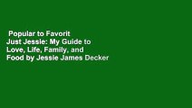 Popular to Favorit  Just Jessie: My Guide to Love, Life, Family, and Food by Jessie James Decker