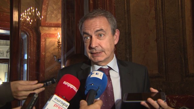Zapatero: El futuro de Cataluña no se va a decidir en los tribunales