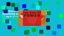 The End of Power: From Boardrooms to Battlefields and Churches to States, Why Being In Charge