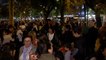 Concentración en el barrio del Poble Sec (Barcelona) en rechazo a dos agresiones sexuales ocurridas allí en los últimos días
