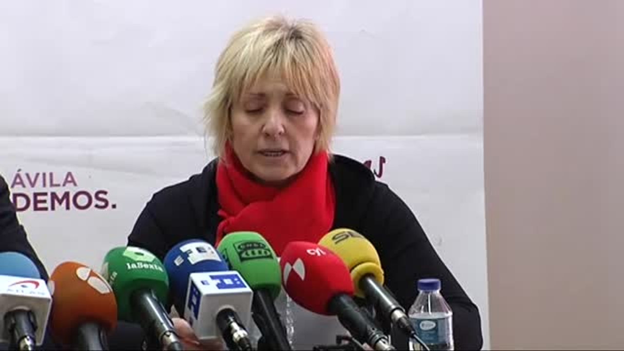 Pilar Baeza será candidata de Podemos a la alcaldía de Ávila a pesar de las informaciones sobre su pasado