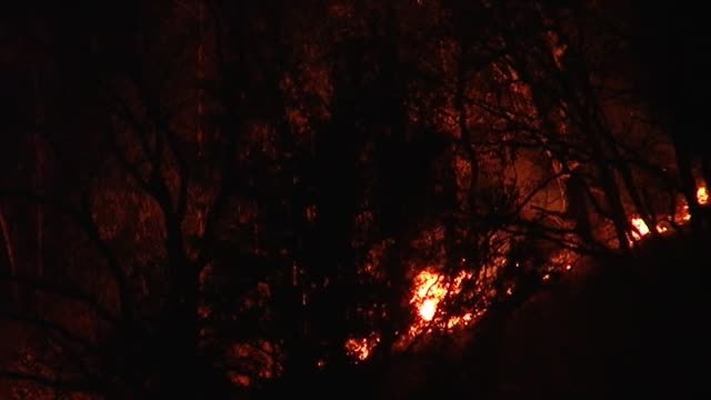 Un total de 37 incendios siguen activos a esta hora en Asturias