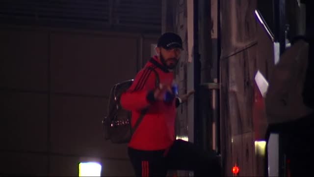 El Real Madrid se concentra antes del partido de la Champions