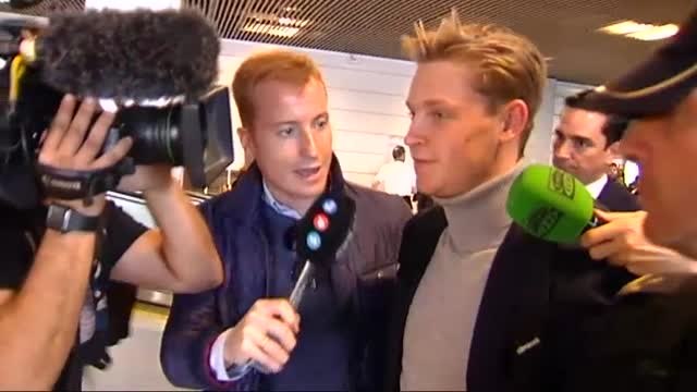 El Ajax aterriza en Madrid con la mente puesta en la remontada en el Santiago Bernabéu