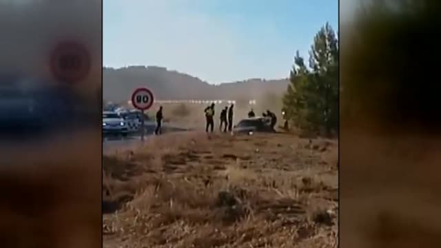 Persecución policial para detener a un conductor que se había saltado un control