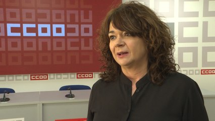 Lola Santillana, secretaria de empleo de CCOO
