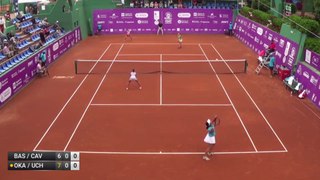 20190615  Barcelona 決勝 Bassols&Cavalle 0-2 岡村恭香&内島萌夏 - Set2 Full Match