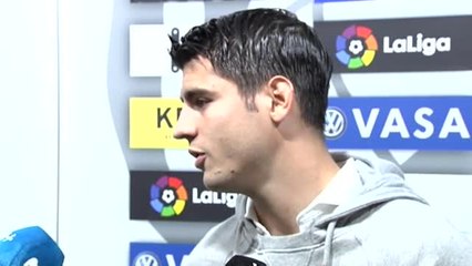 Morata, protagonista de la victoria del Atlético en Anoeta