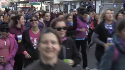 Download Video: Las mujeres calientan en Lugo para la jornada de huelga del 8M