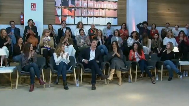 Rivera en la presentación del decálogo de Feminismo Liberal de Ciudadanos