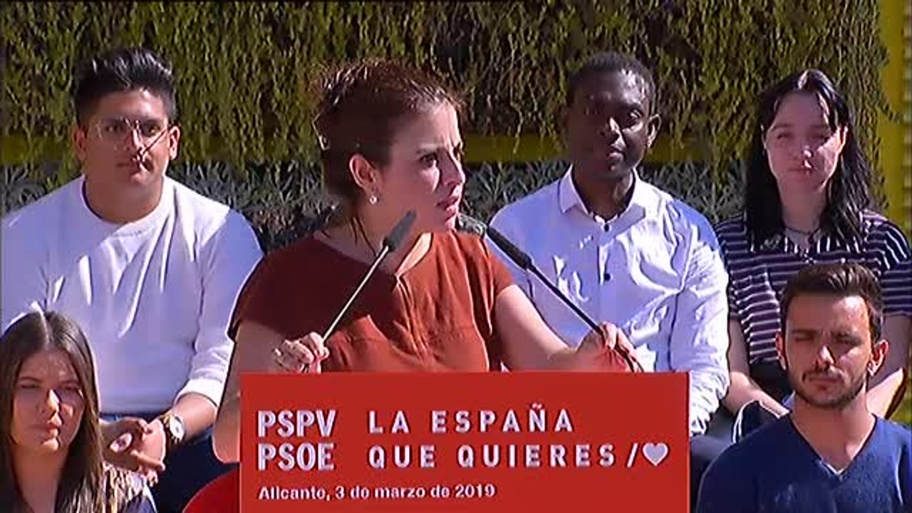 Lastra: "Si el 8 de marzo reventamos las calles, como pretendemos, el 28 de abril reventemos las urnas"