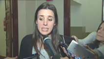 Irene Montero pide a Pablo Casado que no haga campaña con los derechos de las mujeres