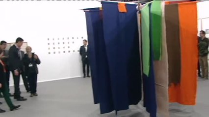 Pedro Sánchez visita ARCO