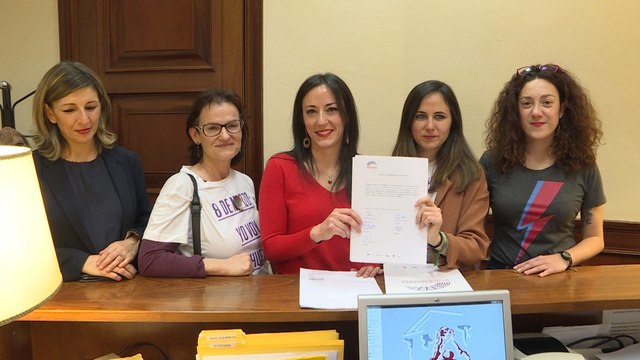 Podemos registra proposición de ley en el Congreso