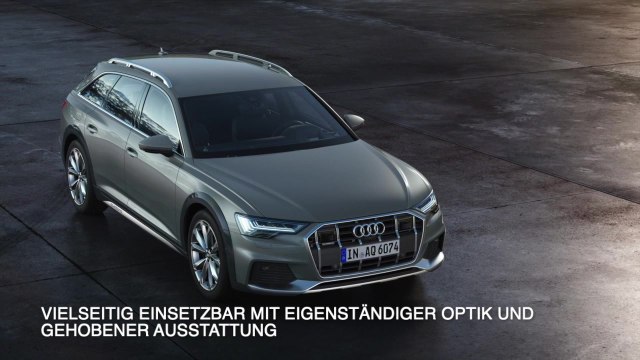 20 Jahre A6 Avant mit Offroad-Qualitäten - Der neue Audi A6 allroad quattro