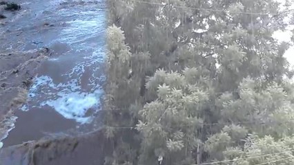 'वायु' फिर लौटा गुजरात, भारी बारिश से सोमनाथ की नदी में आई बाढ़, जलभराव से घिरे कई गांव