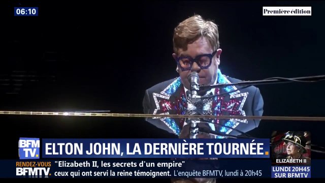 Les fans toujours conquis par Elton John, lors du 100e concert de sa tournée d'adieu
