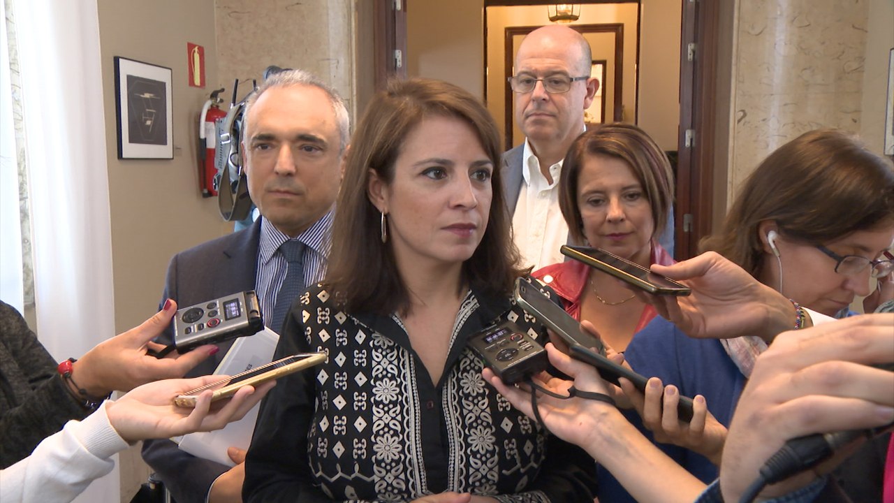 Lastra espera que se resuelva "cuanto antes" la sentencia del TS