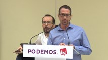 IU y Podemos: 