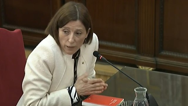 Forcadell acusa al TC de estar politizado