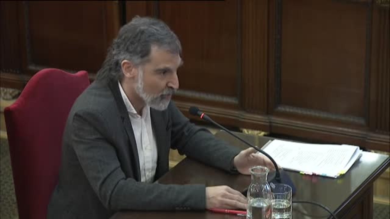 Jordi Cuixart: "Después de 500 días de cárcel mi prioridad no es salir de prisión"
