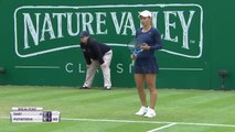 20190618 WTA Birmingham R1 Harriet Dart 0-2 Yulia Putintseva - 2nd Set 3 Break Games & SFM