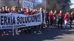 Los 7.000 trabajadores de Alcoa de las plantas de Avilés y Coruña siguen con sus protestas para defender su viabilidad