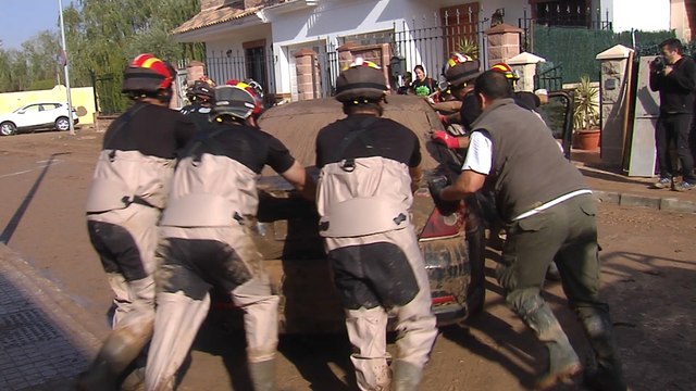 La gota fría causa múltiples destrozos en Málaga