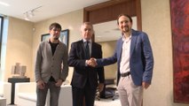Reunión del lehendakari con Pablo Iglesias