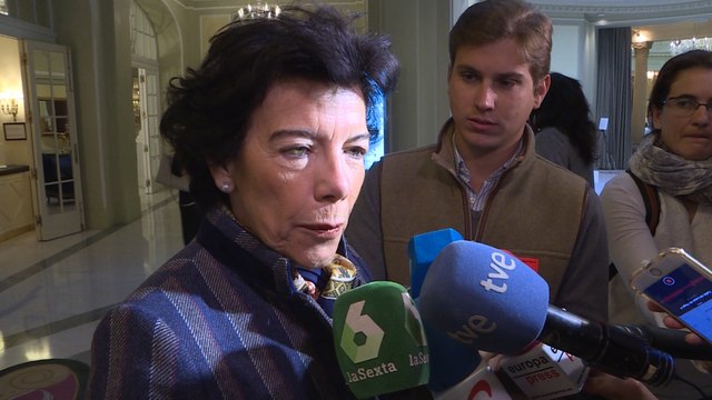 Celaá critica el cordón sanitario de Cs al PSOE