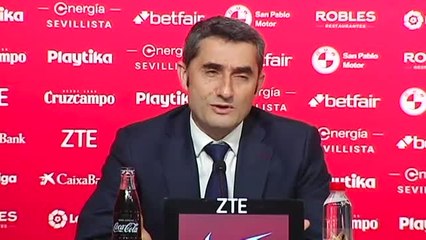 Valverde y Machín elogian a Leo Messi tras su decisiva actuación en el Sánchez Pizjuán