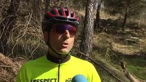 Trampas para ciclistas en los montes de Segovia