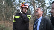 Detenido jefe de Protección Civil por incendio en Cantabria