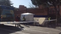 Muere un hombre atropellado por un autobús de la EMT en Madrid