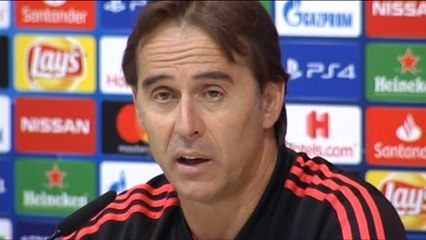 Lopetegui: "Si lo que pretendéis es ver a un entrenador hundido, no miréis para aquí"