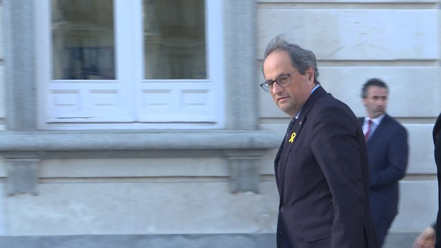 Quim Torra acude al juicio del procés en el Tribunal Supremo