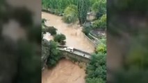 La crecida de los ríos en los pueblos de la Serranía de Ronda convierte las calles en devastadoras riadas