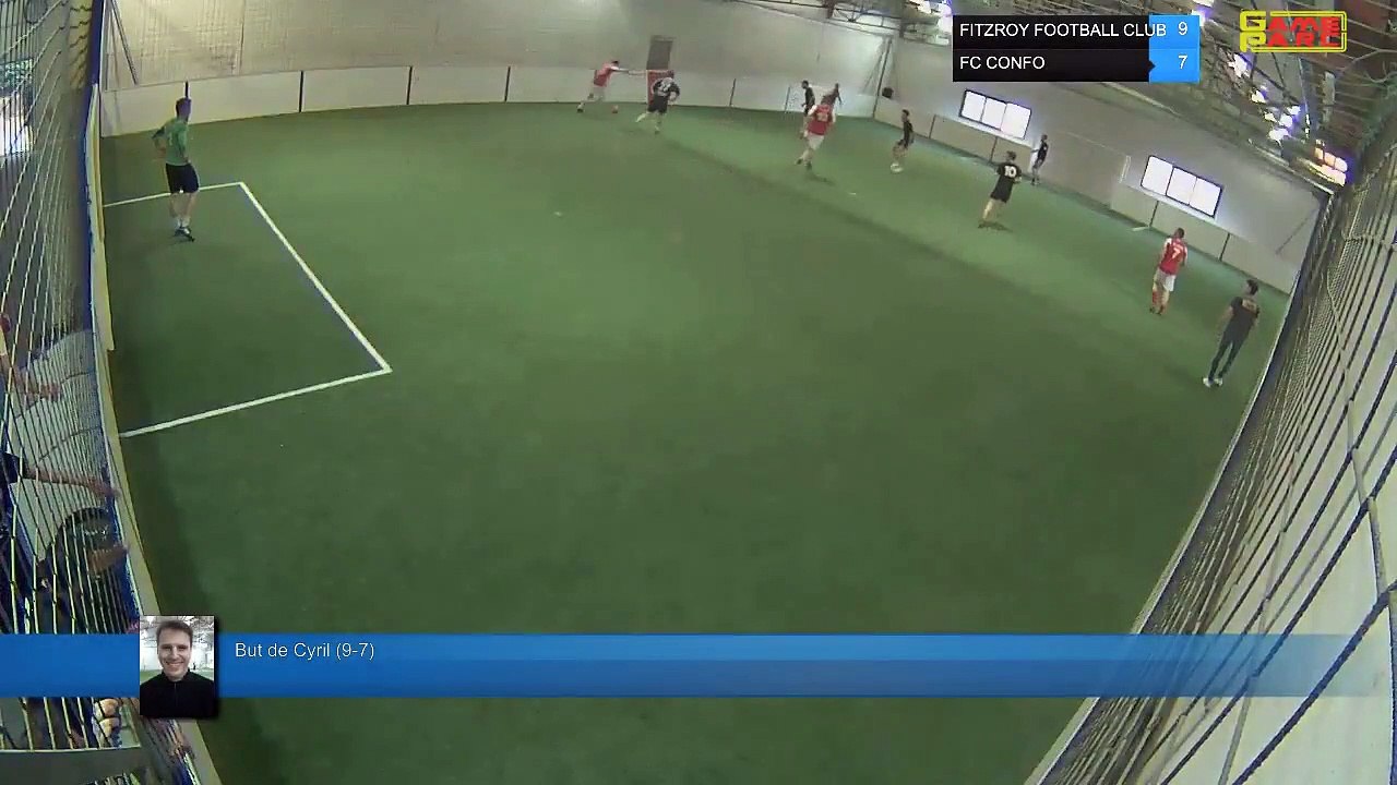 But de Cyril (9-7) - FITZROY FOOTBALL CLUB  Vs FC CONFO  - 18/06/19 20:00 - LIGUE 4