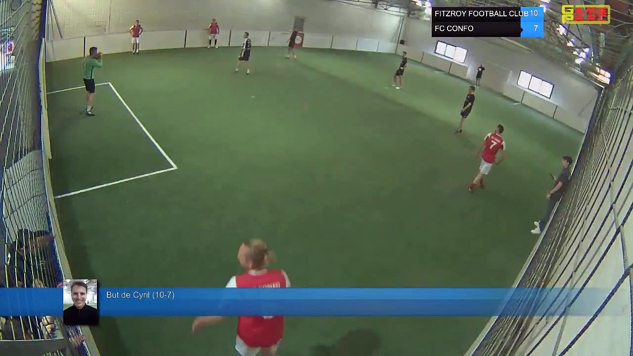 But de Cyril (10-7) - FITZROY FOOTBALL CLUB  Vs FC CONFO  - 18/06/19 20:00 - LIGUE 4