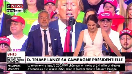 Descargar video: Donald Trump a donné cette nuit, en Floride, le coup d'envoi de sa campagne pour un deuxième mandat comme Président