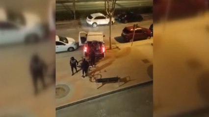 Robo relámpago en una tienda de bicicletas de lujo