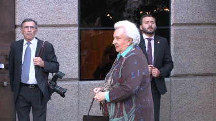 Doña Pilar de Borbón recibirá el alta muy pronto