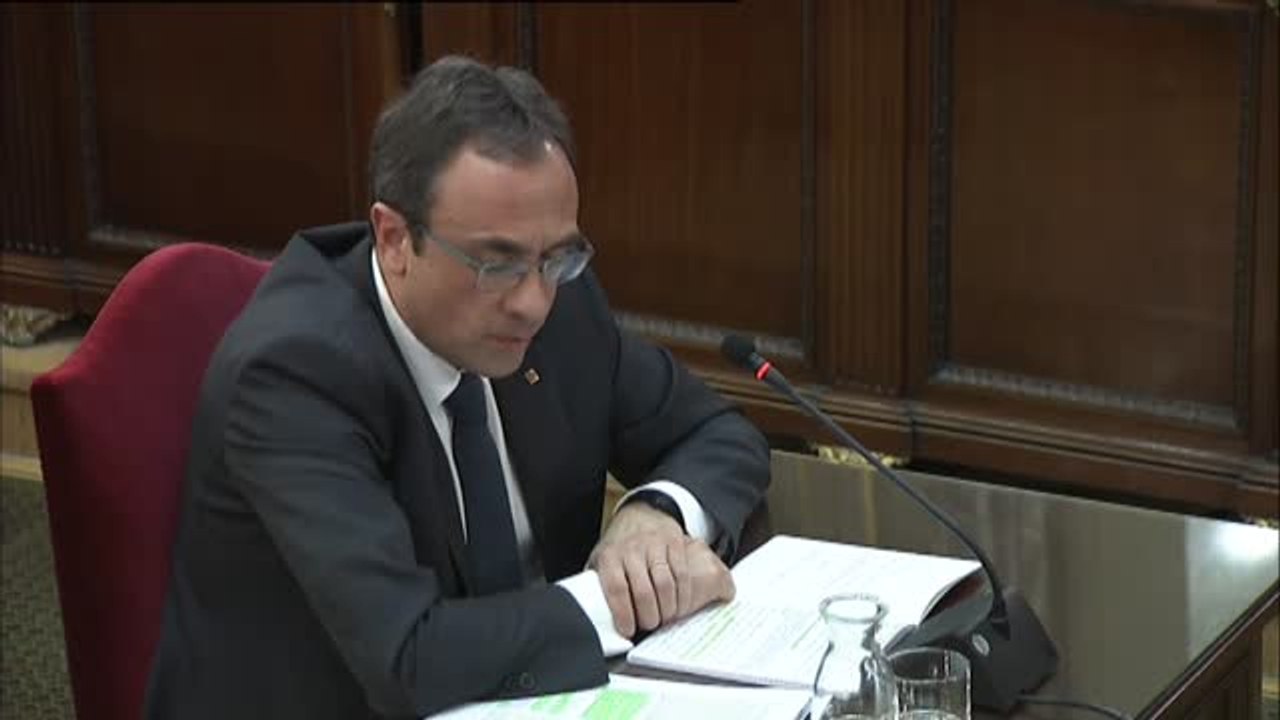 Josep Rull: "No se gastó ni un euro público en la realización del referéndum"