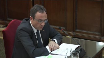 Josep Rull: "No se gastó ni un euro público en la realización del referéndum"
