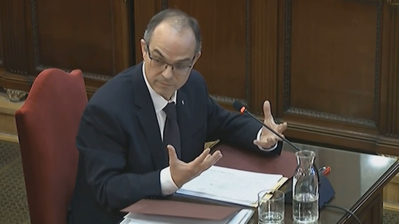 Jordi Turull declara en el Tribunal Supremo por el juicio del 'procés'