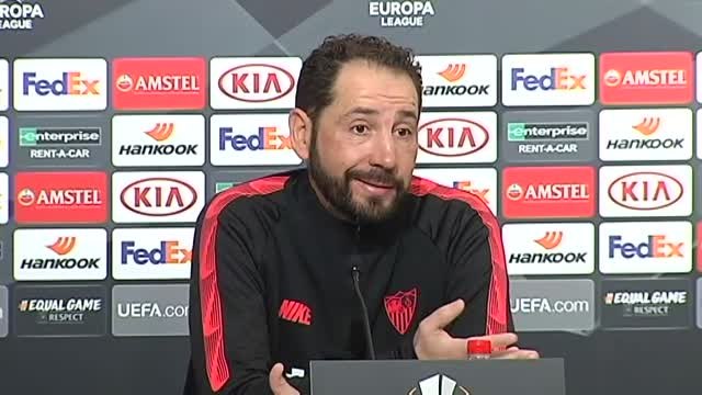 Machín critica los incidentes entre los grupos ultras: Eso no es Sevilla-Lazio