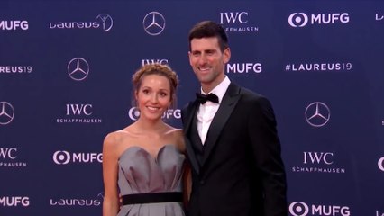 Novak Djokovic y su mujer se encuentran en su momento más dulce